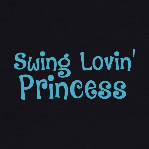 Swing Lovin' Princess (blue) by Love2Dance